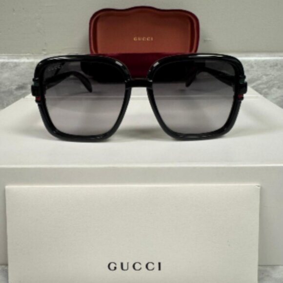 GUCCI | NEW | 1066S | 1066S - 001 | BLACK | GRADIENT GREY - Picture 1 of 8